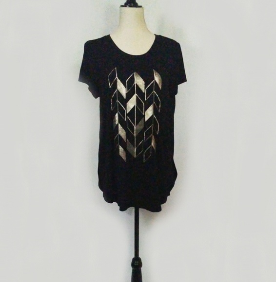 NWT Sequin Embellished Tunic Shirt - Picture 2 of 4